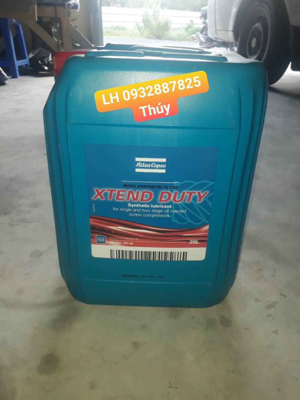 Dầu Atlascopco Roto Synthetic Fluid XTEND DUTY 2901170100