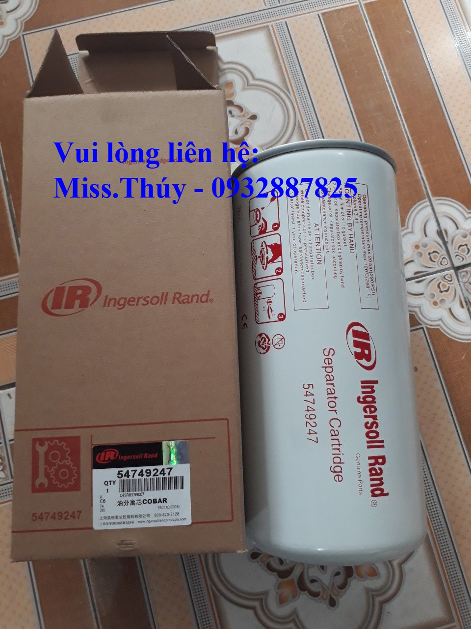 Lọc tách Ingersollrand 54749247