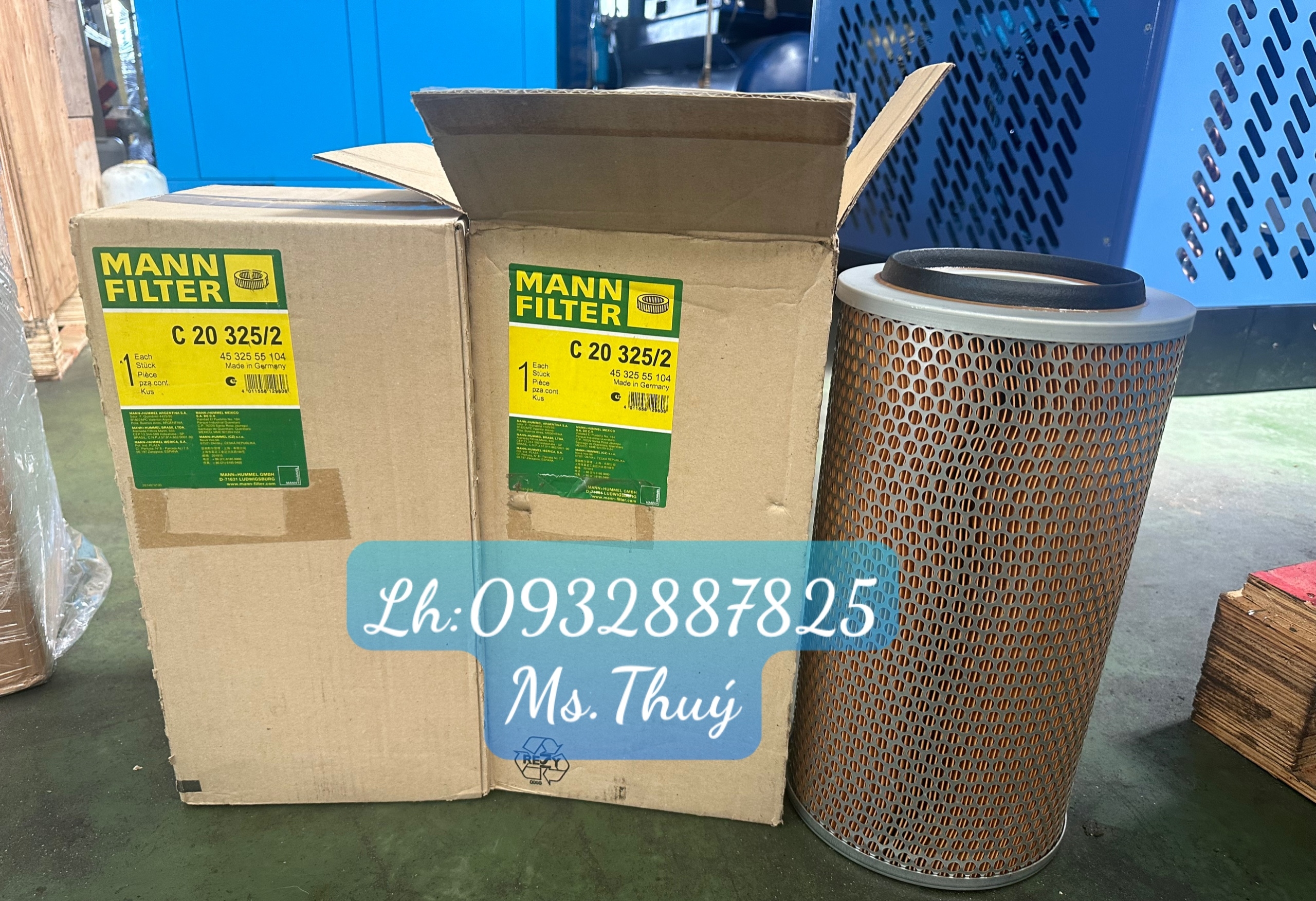 Lọc gió Mann C 20 325/2