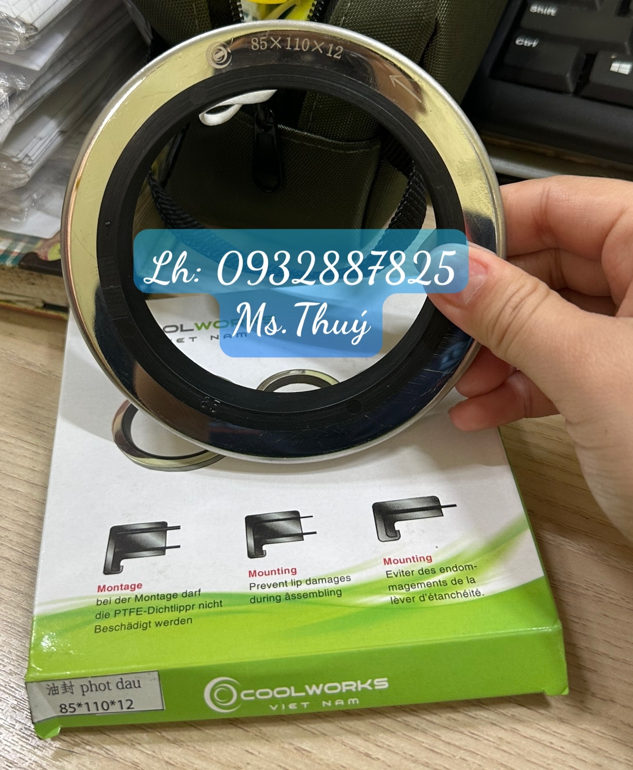 Phốt chặn dầu 85x110x12