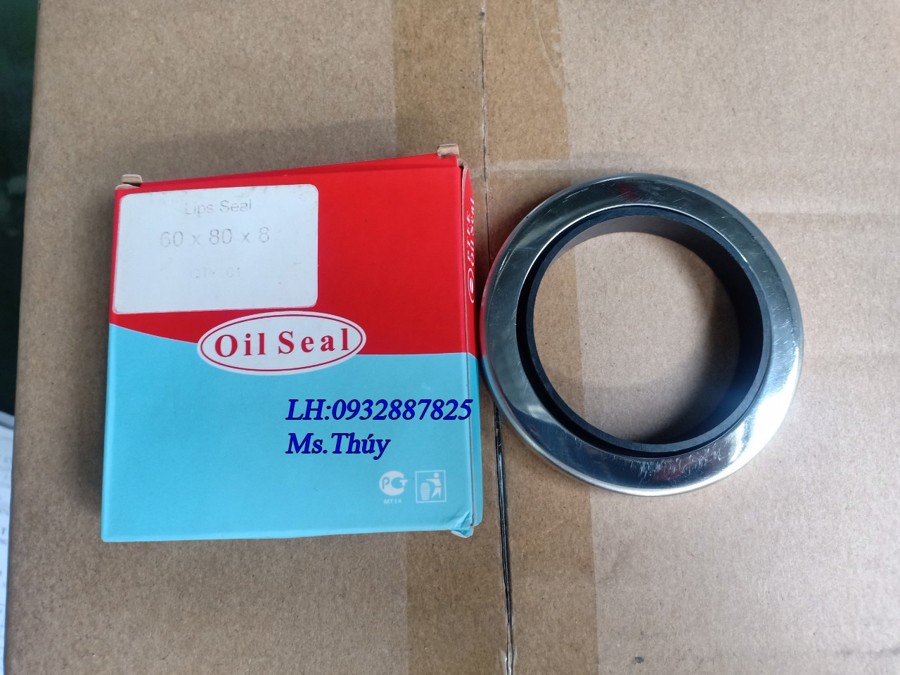 Phốt chặn dầu máy nén khí 60x80x8